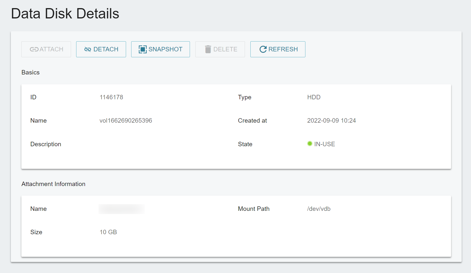 HowTo Initialize A Linux Data Disk TWS