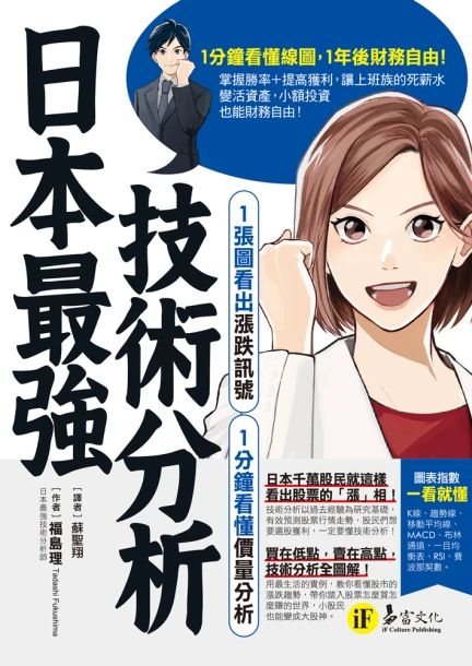 日本最強技術分析：1張圖看出漲跌訊號、1分鐘看懂價量分析