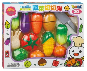 蔬菜切切樂-FOOD超人趣味家家酒